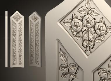 Doors (Carved panel door3, DVR_0437) 3D models for cnc