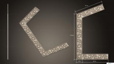 Door covers (Carved element version1, DVN_0249) 3D models for cnc