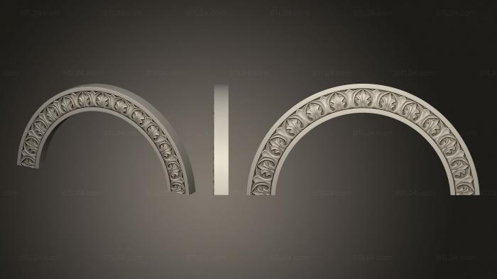 Arch with decoration
