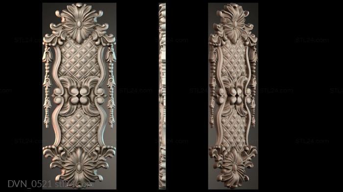 Door covers (DVN_0521) 3D models for cnc