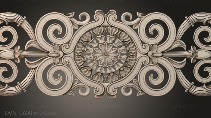 Door covers (DVN_0608) 3D models for cnc