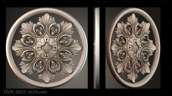 Door covers (DVN_0635) 3D models for cnc