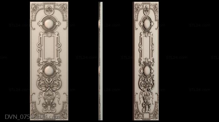 Door covers (DVN_0752) 3D models for cnc