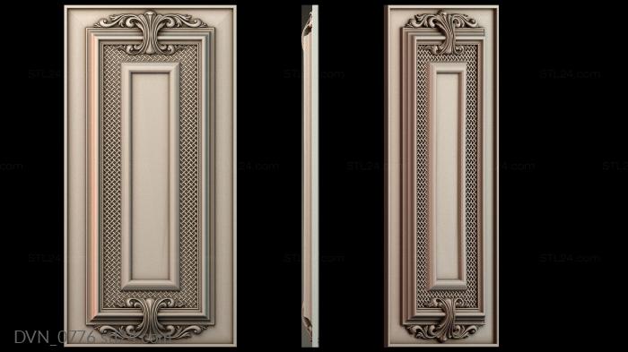 Door covers (DVN_0776) 3D models for cnc