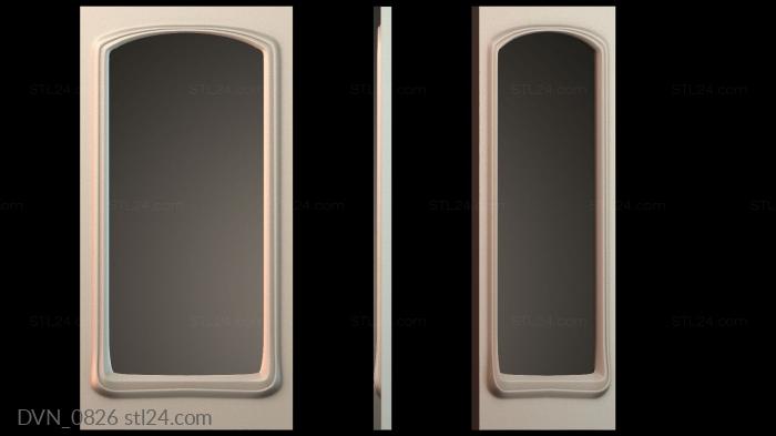 Door covers (DVN_0826) 3D models for cnc