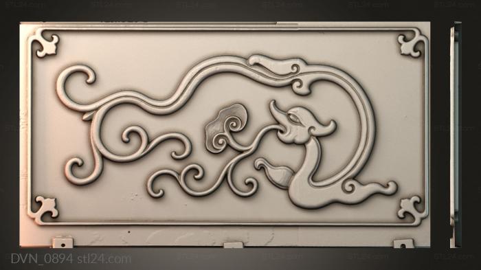 Door covers (DVN_0894) 3D models for cnc