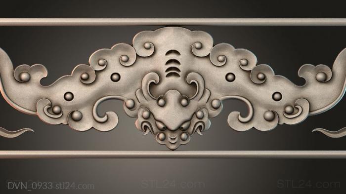 Door covers (DVN_0933) 3D models for cnc