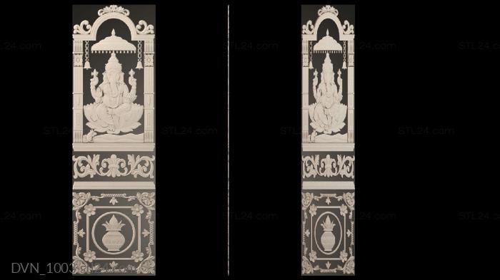 Door covers (DVN_1003) 3D models for cnc