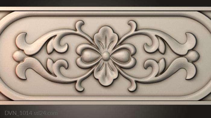 Door covers (DVN_1014) 3D models for cnc