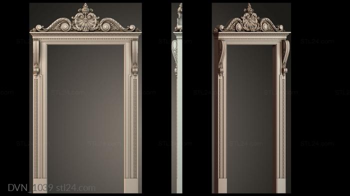 Door covers (DVN_1039) 3D models for cnc