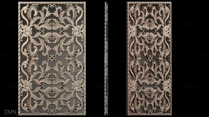 Door covers (DVN_1090) 3D models for cnc