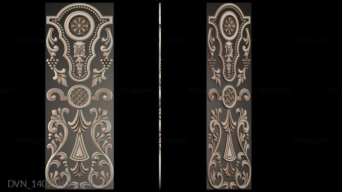 Door covers (DVN_1402) 3D models for cnc
