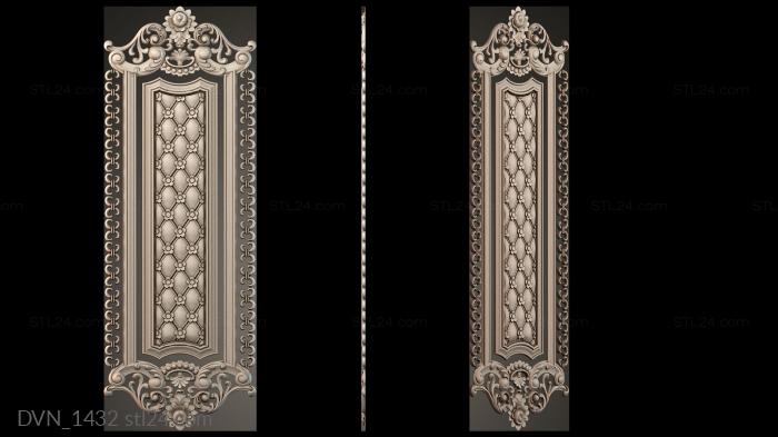 Door covers (DVN_1432) 3D models for cnc