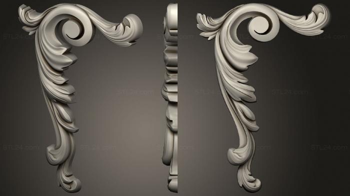 Element (The decor is carved, OEL_0175) 3D models for cnc