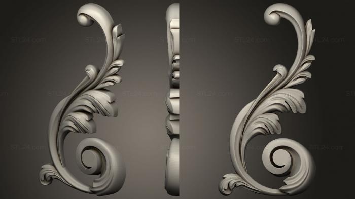 Element (The decor is carved, OEL_0177) 3D models for cnc
