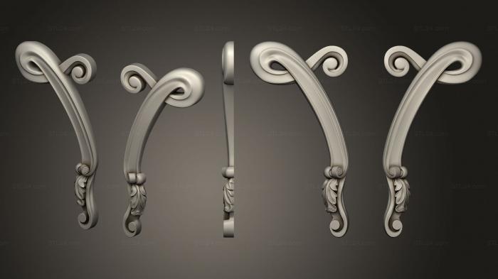 Element (Shaped handles to the cabinet, OEL_0185) 3D models for cnc