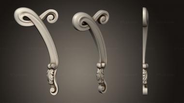 Element (Shaped handles to the cabinet, OEL_0185) 3D models for cnc