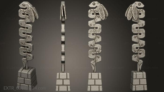 Ацтекский столб