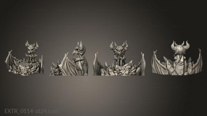 Exteriors (Demon Terrain B Fountain, EXTR_0114) 3D models for cnc