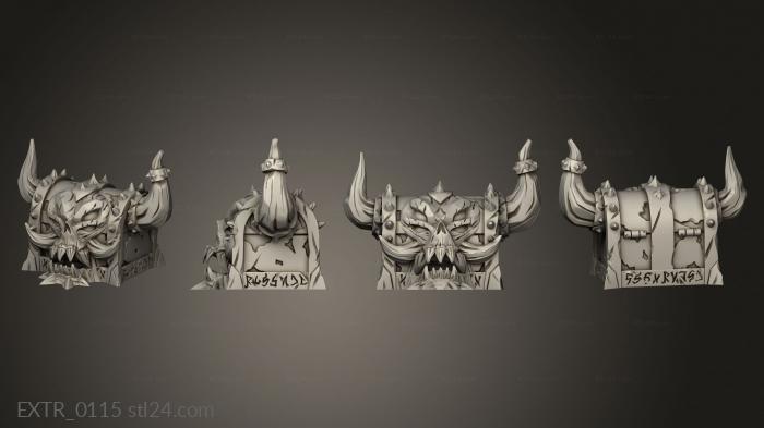 Exteriors (Demon Terrain C Chest, EXTR_0115) 3D models for cnc