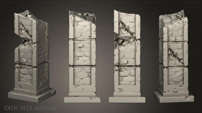 Exteriors (Goblin Trouble Pillar 2, EXTR_0151) 3D models for cnc