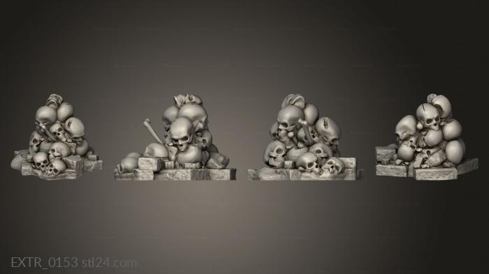 Exteriors (Goblin Trouble Skulls Pile, EXTR_0153) 3D models for cnc
