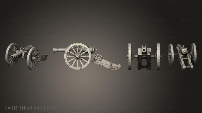 Exteriors (Grab Bag Artillery 01, EXTR_0158) 3D models for cnc