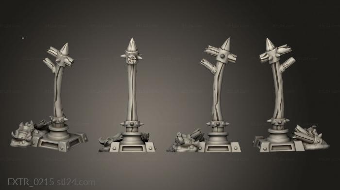 Exteriors (hrowback Lamp Broken, EXTR_0215) 3D models for cnc