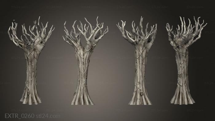 Exteriors (Jungle Tree 1 Complete 002, EXTR_0260) 3D models for cnc