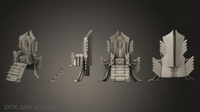 Exteriors (King s Cae Throne Carpet, EXTR_0269) 3D models for cnc