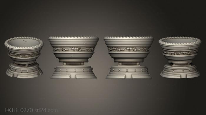 Exteriors (King s Cae torch A, EXTR_0270) 3D models for cnc