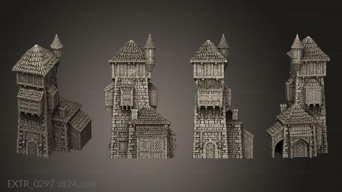 Exteriors (Leichheimi Watch Tower, EXTR_0297) 3D models for cnc