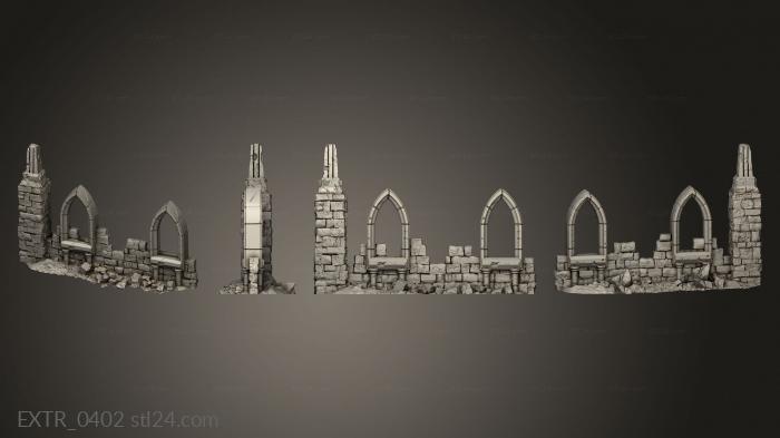 Exteriors (Ruins Ruin 8, EXTR_0402) 3D models for cnc