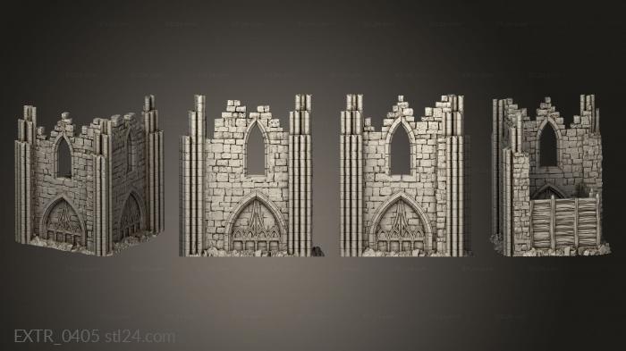 Exteriors (Ruins Ruine Watchpost, EXTR_0405) 3D models for cnc
