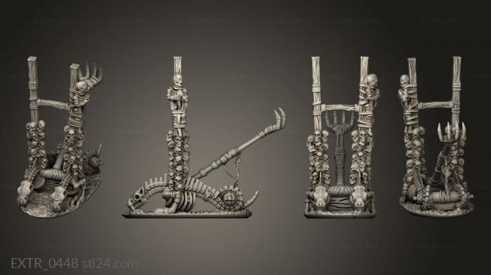 Exteriors (Skull Chukka Unsupport 01, EXTR_0448) 3D models for cnc