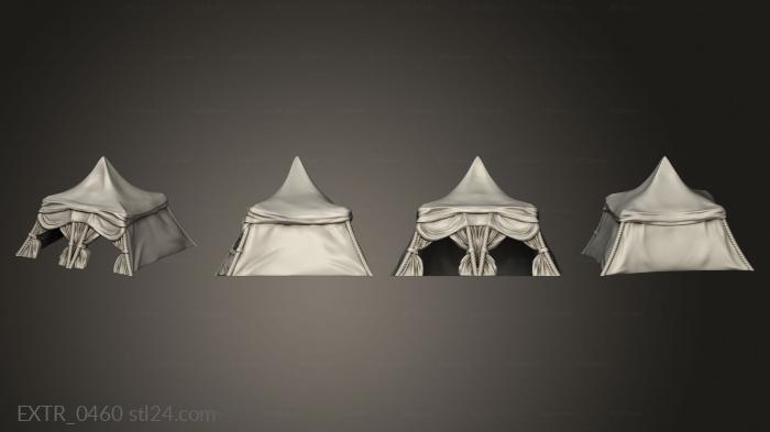 Exteriors (Southerner Tent C, EXTR_0460) 3D models for cnc