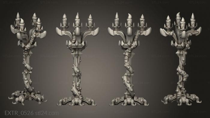 Exteriors (Throwback Church Props Floor Lamp, EXTR_0526) 3D models for cnc