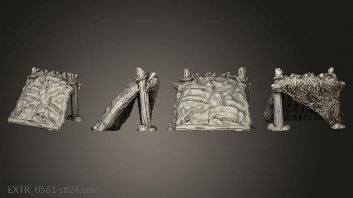 Exteriors (Wilds of Wintertide Banner 006, EXTR_0561) 3D models for cnc