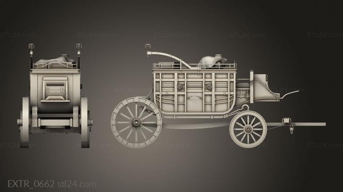 Carriage Wooden cart