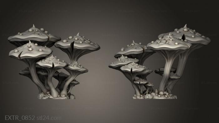 Exteriors (Grab Bag Toadcap Colony Toad Cap, EXTR_0852) 3D models for cnc