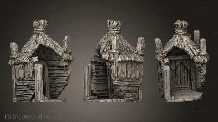 Exteriors (Hagglethorn Ruined Homestead, EXTR_0893) 3D models for cnc