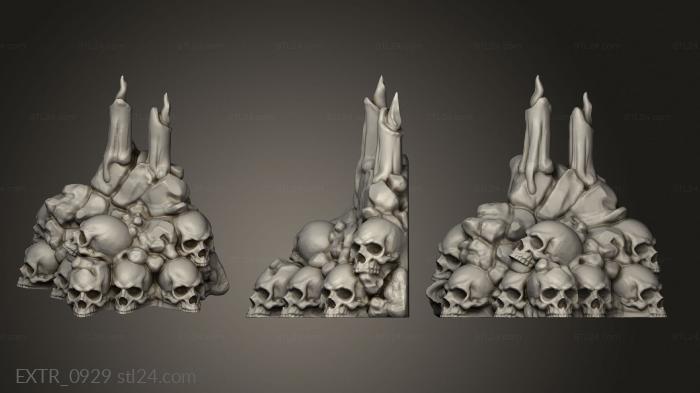 Exteriors (Fury Skull Pile half, EXTR_0929) 3D models for cnc