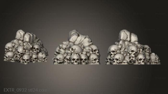 Exteriors (Fury Skull Pile, EXTR_0932) 3D models for cnc
