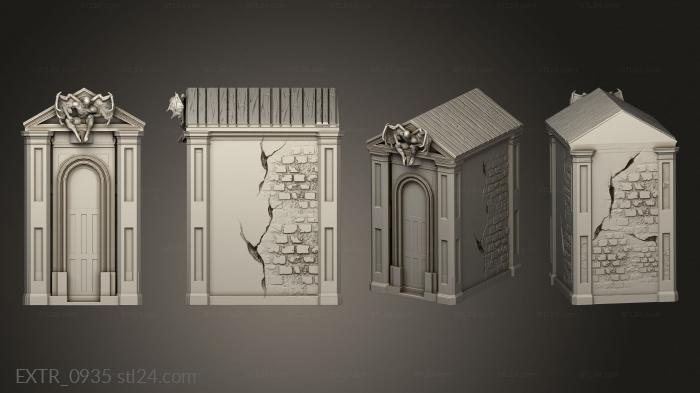 Exteriors (Heroes and Beasts mausoleum, EXTR_0935) 3D models for cnc