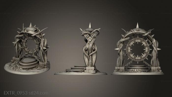 Exteriors (Hour Demons Hells Gate, EXTR_0953) 3D models for cnc