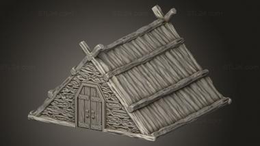 Exteriors (Humble Thatch Hut, EXTR_0981) 3D models for cnc