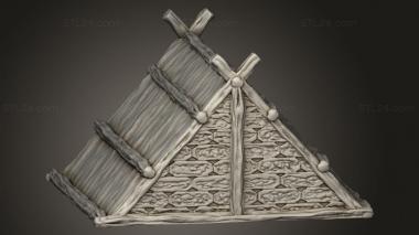 Exteriors (Humble Thatch Hut, EXTR_0981) 3D models for cnc