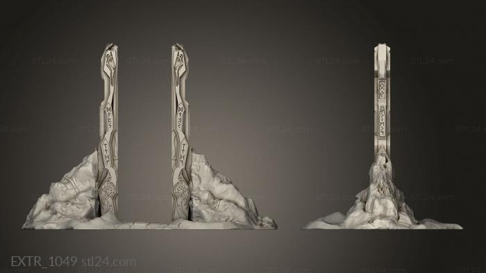 Exteriors (Lost portal in the temples Azeroth, EXTR_1049) 3D models for cnc