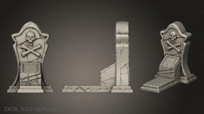 Exteriors (Markers grave, EXTR_1053) 3D models for cnc