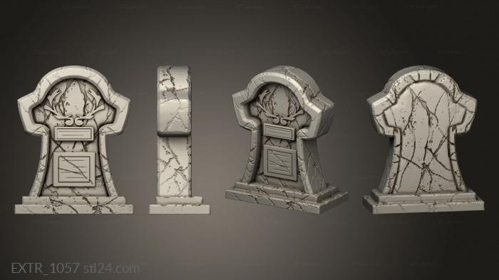 Exteriors (Markers grave, EXTR_1057) 3D models for cnc